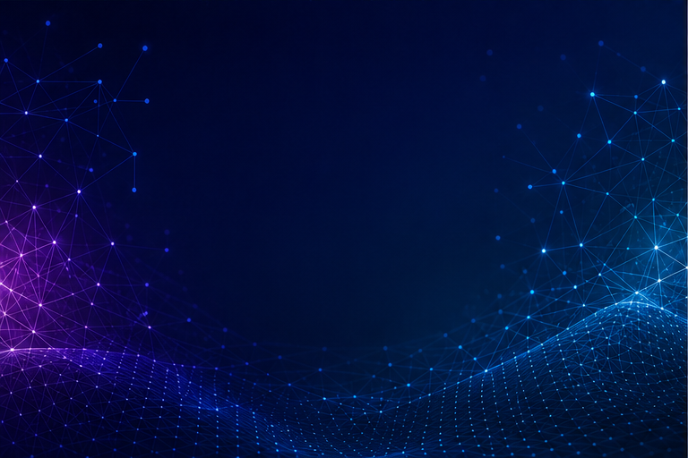 Technology network background